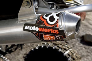 Motoworks ATV Exhaust pipe