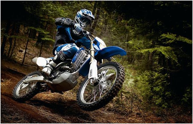 Trail riding is exciting and the scenery is killer! (Photo compliments of Yamaha Motor Corp., U.S.A.)