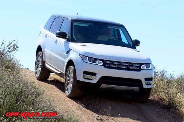 Our Range Rover Sport features the optional two-speed transfer with a low setting, which is ideal for anyone getting their Sport off the concrete.