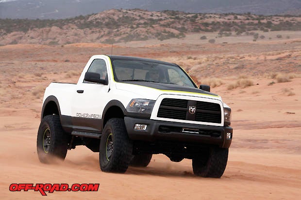 Dodge Ram Heavy Duty 2500 Power Wagon concept with 40-inch tires and minimal lift. Photo by Josh Burns