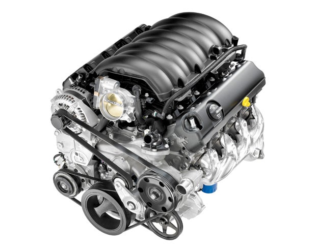 Yep, that's a Corvette engine available in the Denali or Silverado.
