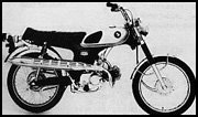 The first of the minis to look like a real bike was the CT70 Scrambler in 1970.