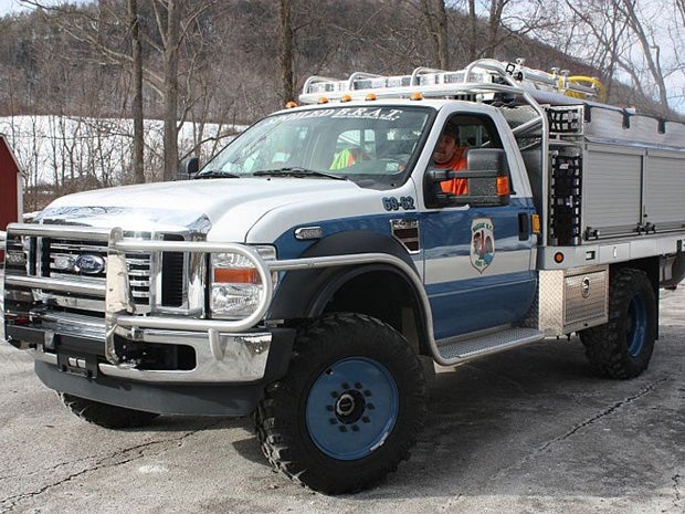 2009 Ford F-450 Fire Skid Truck built by Firematic