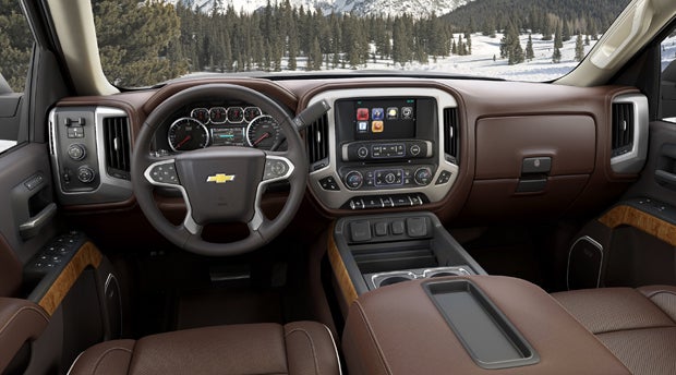 The Chevrolet Silverado High Country is well appointed by has a slightly more rugged feel.