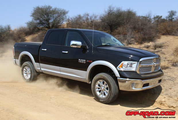 The 2014 Ram EcoDiesel offers a diesel option for the first time to light-duty truck buyers. 