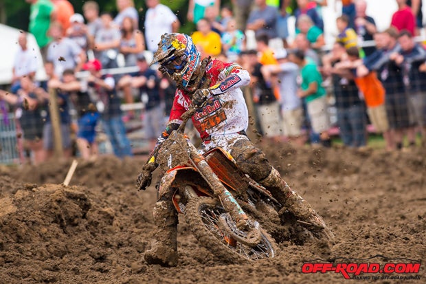 Marvin Musquin earned his second overall this season in 250.