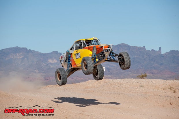 Sam Berro was the fastest buggy during qualifying. 