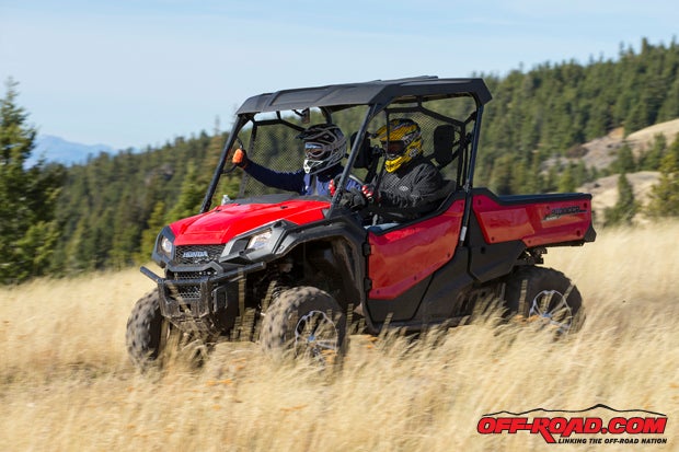 The Honda Pioneer 1000 is a great all-around machine, and it's a blast to drive on the trails.