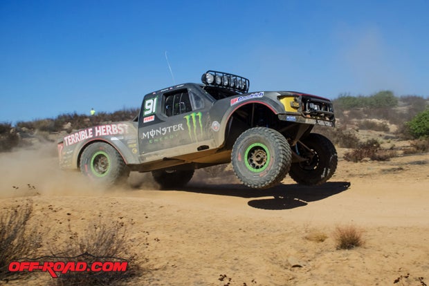 Troy Herbst and Ryan Arciero rounded out the Trophy Truck podium. 