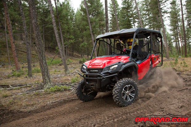 Honda introduced its new flagship side-by-side, the 2016 Pioneer 1000, at a press introduction in Montana.